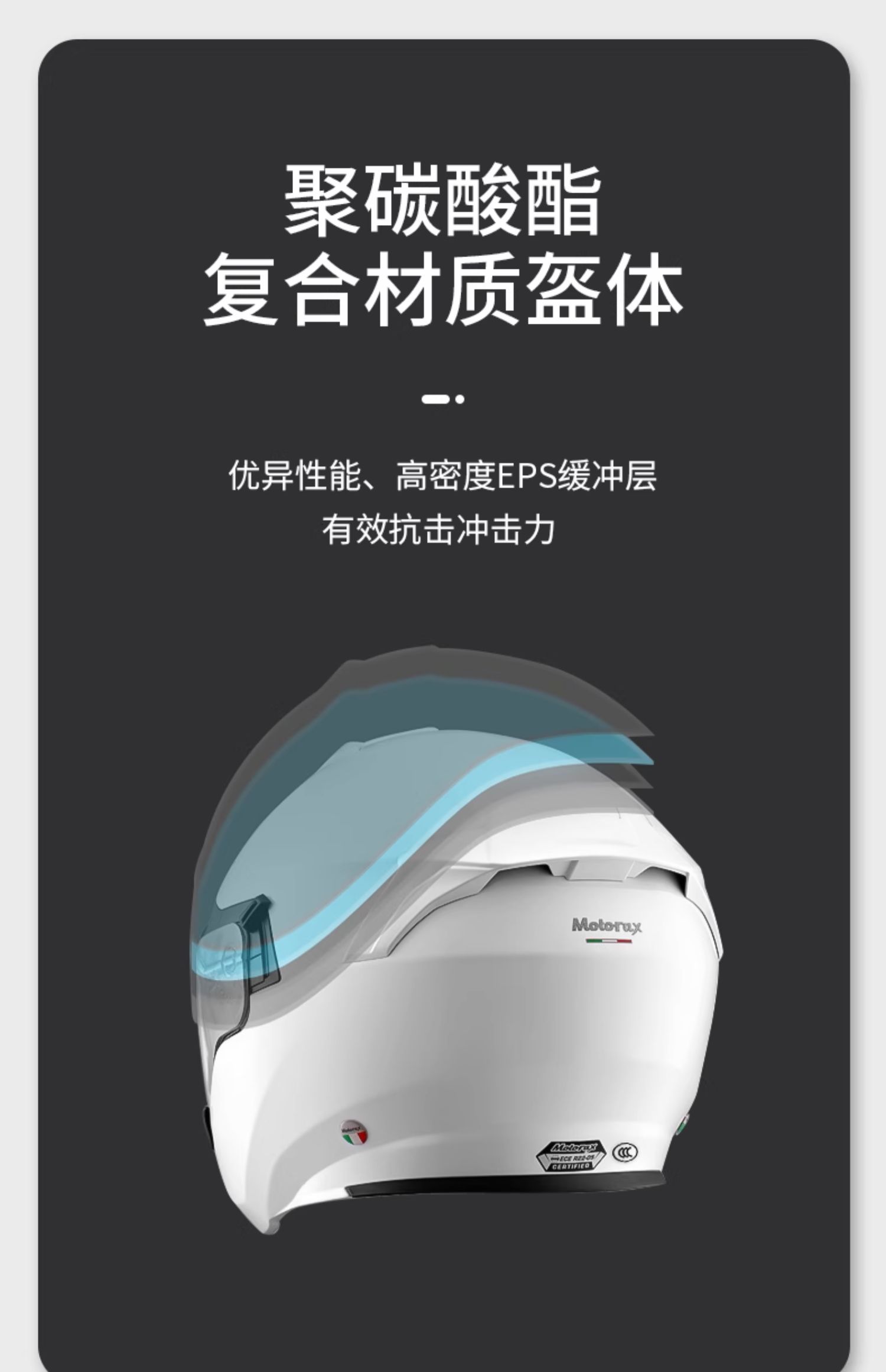 MOTORAX Morex S30 Half Helmet Motorcycle Helmet 3/4 Helmet Men's and Women's Double Lens Electric Four Seasons