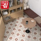 French retro caramel tiles 400x 400 kitchen bathroom floor tiles matte non-slip bathroom balcony tiles