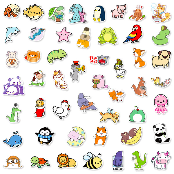 Children's cartoon cute award for students with animals for…