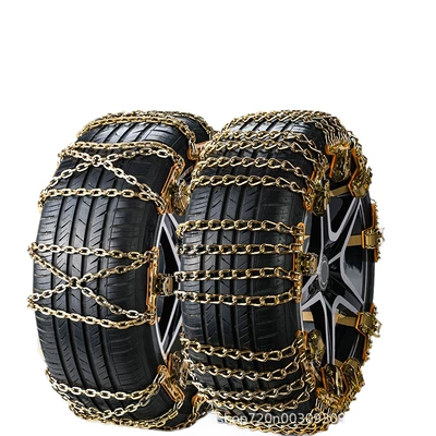 roads, made of thickened manganese steel chains, Tire snow chain