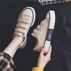 Women's Shoes Velcro Canvas Shoes Women's Shoes 2022 New Spring and Autumn Style Versatile Sneakers White Shoes Fabric Shoes Trendy M99