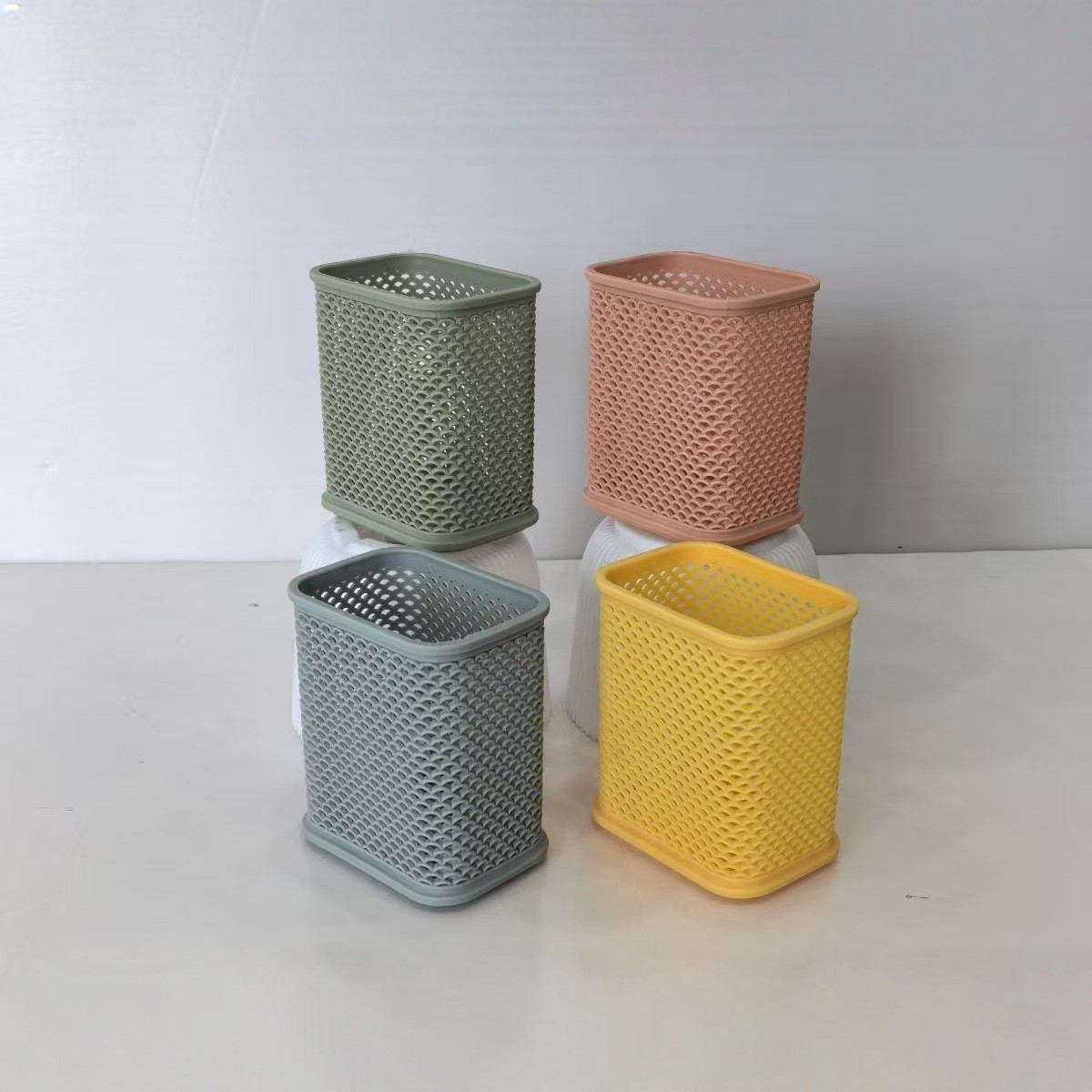Categoría 4: Cestas de almacenamiento, contenedores de almacenamiento, cestas de drenaje para sala de estar y cocina, cestas para frutas, cajas de almacenamiento misceláneas para escritorio, cestas de almacenamiento. image 58