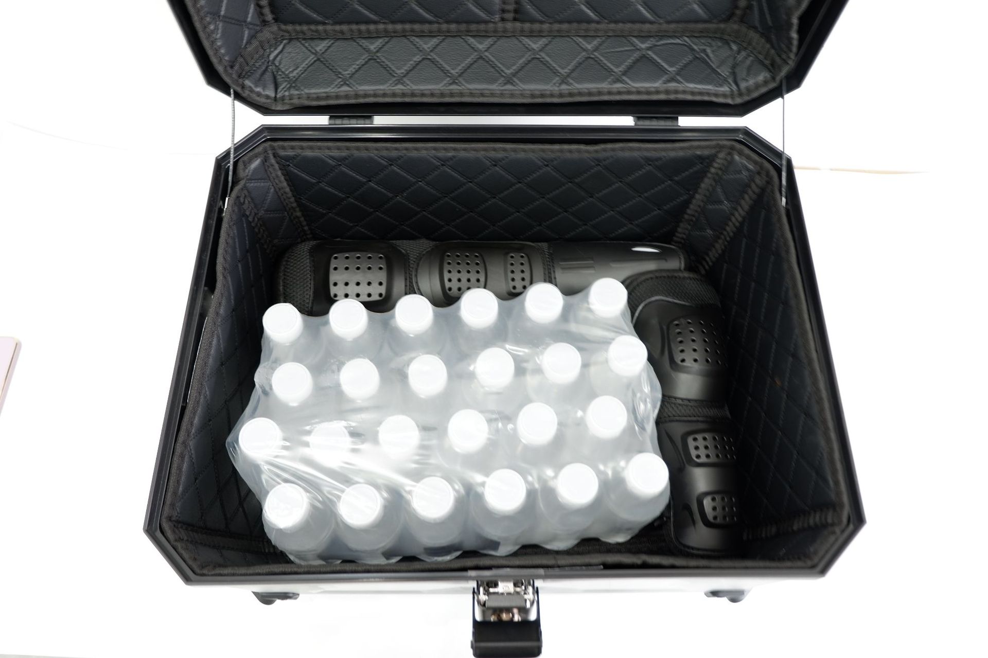 58L Electric Vehicle Rear Trunk Plastic Trunk Abs Plastic Box Storage Box Tool Box Scooter Large Capacity