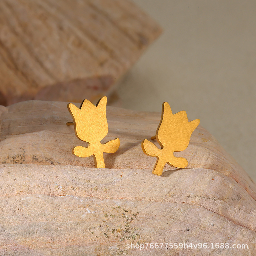 design earrings stainless steel
