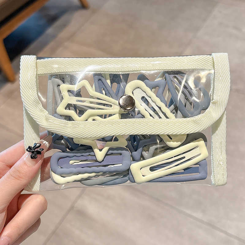 Hermosas pinzas de cabello azul leche pinzas de cabello lateral pinzas de cabello pinzas