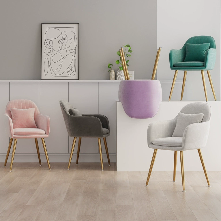 Сетка красный косметический стул маникюрный стул спальня домашний стул простой современный тканевое обеденный стул стул косметический стол стул