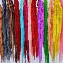 吊米永生花柔丽丝婚庆红小米美陈手捧花挂穗垂吊型线条花材干花