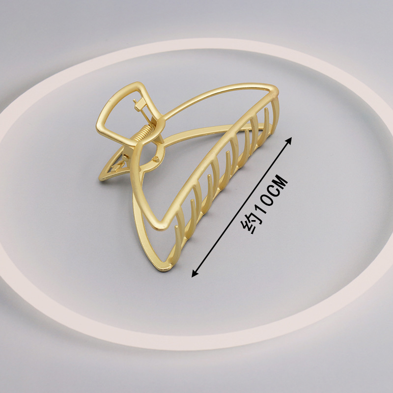 哑金 弧形抓夹10cm