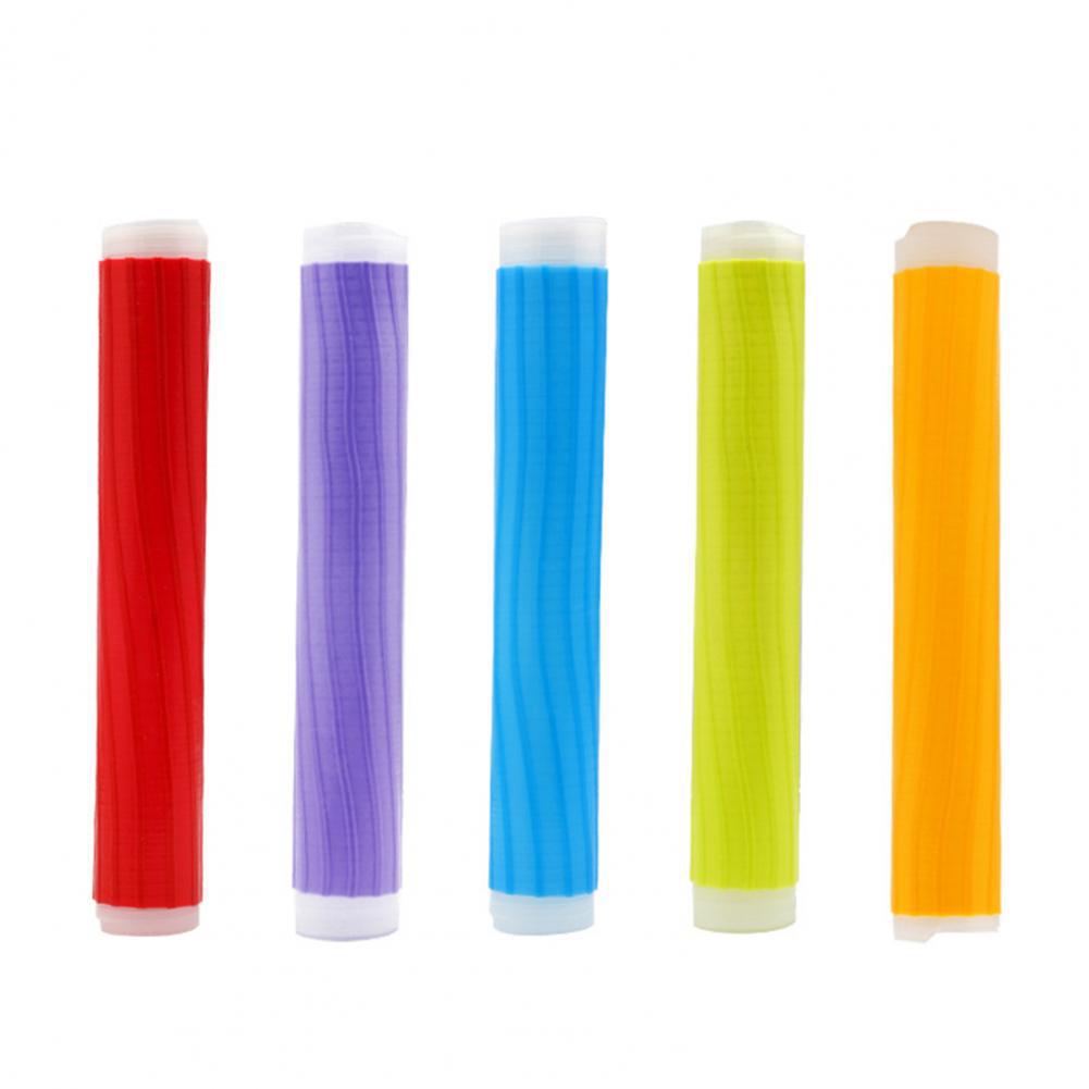 Samanta caña de pescar de silicona cubierta de la manija antideslizante cubierta de pesca de la correa de bobinado que absorbe el sudor de la manija de bobinado con tubo Termocontraíble antideslizante anti-electricidad