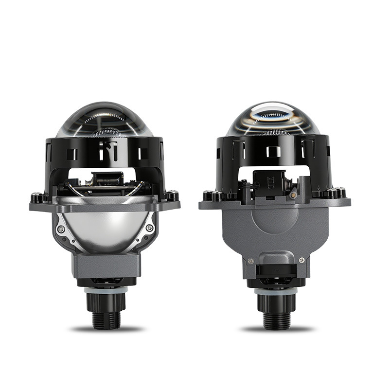 Aplicable a K60 sin pérdida LED lente de luz dual 3.0 pulgadas faro de automóvil 60W de alta potencia H4H7