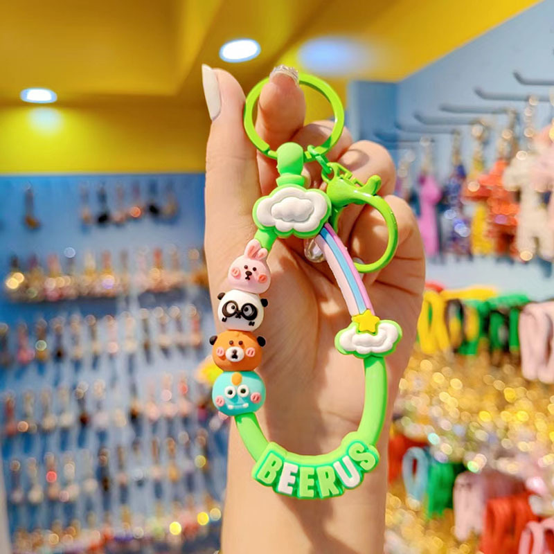 Cuerda de dibujos animados verde