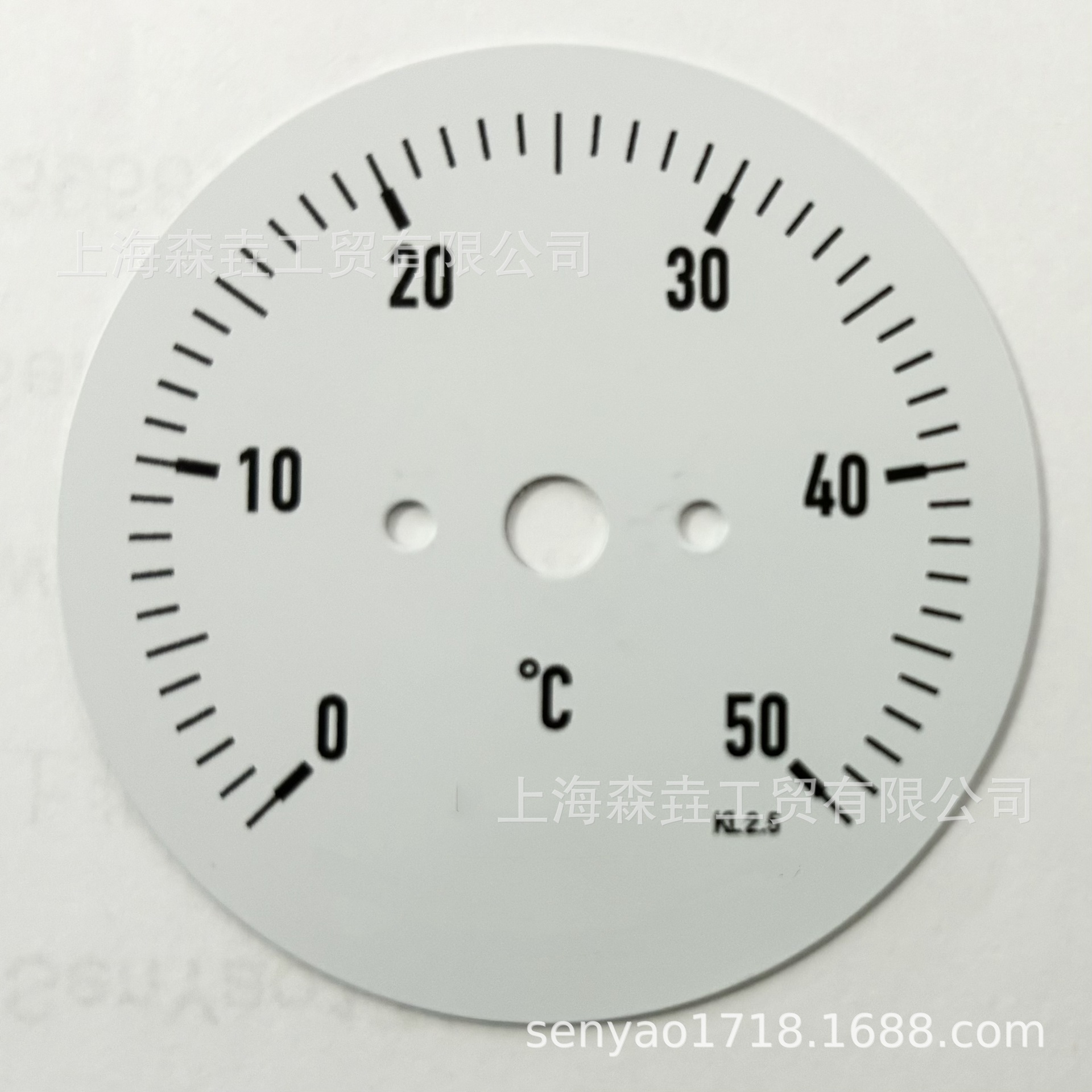50mm表径磁铁管道表面温度计ST200DM-20/260金属外壳