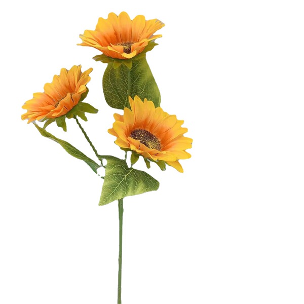 Simulated sunflower 7-fork sunflower wedding home decoration props…
