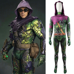英雄無帰緑魔cos服no way homeアップグレード戦衣レオタードワンピース舞台服
