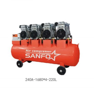 Shuangfu oil-free air compressor 100A/120A/160A/240A/300A decoration paint compression pump (Hava kompressorları)