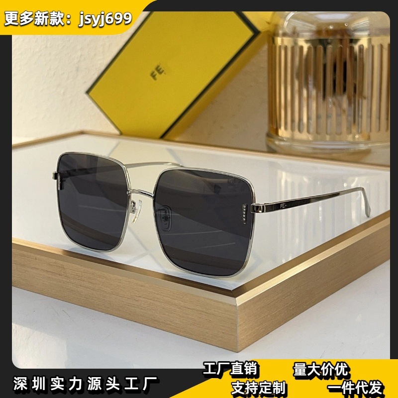 FE家大方框墨镜女欧美风ins网红同款时尚个性太阳眼镜男FE4076U|undefined