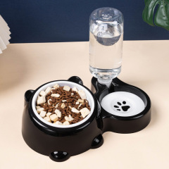 宠物自动喂食器饮水一体式狗碗猫碗粮食盆饭碗大容量兔子猫咪用品