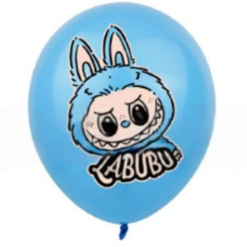 ラブブバルーン labubu クロスボーダー漫画テーマパーティー漫画バルーンセット子供のパーティー誕生日|undefined