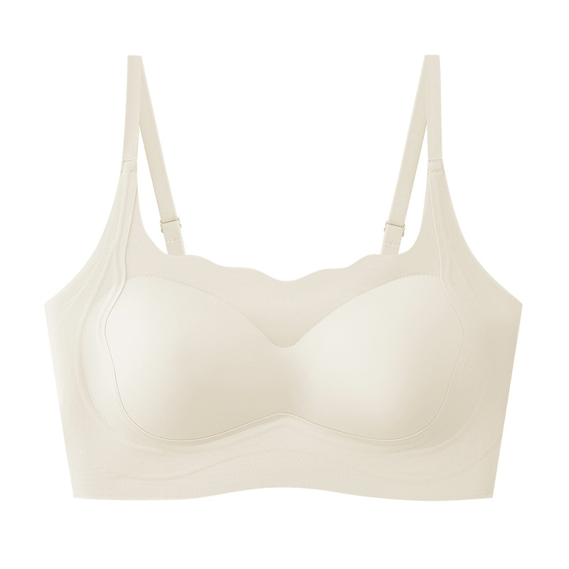 Una sola ropa interior deportiva de alta resistencia a prueba de choque para mujeres correr profesional salto de cuerda cinturón de belleza cojín de pecho chaleco de taza fija para mujeres