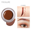 Focallure, eyebrow dye with brush, brush