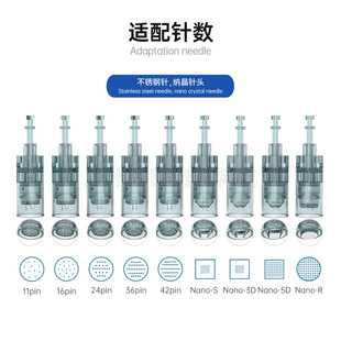 Dr.Pen Electric Microneedle M8 Small Black Pen Bayonet Consumables 16 42 Yuanna M8 Instrument Consumables