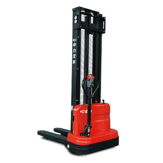 中力全电动堆高车升降叉车液压装卸车堆高机升高车小型1.4吨铲车