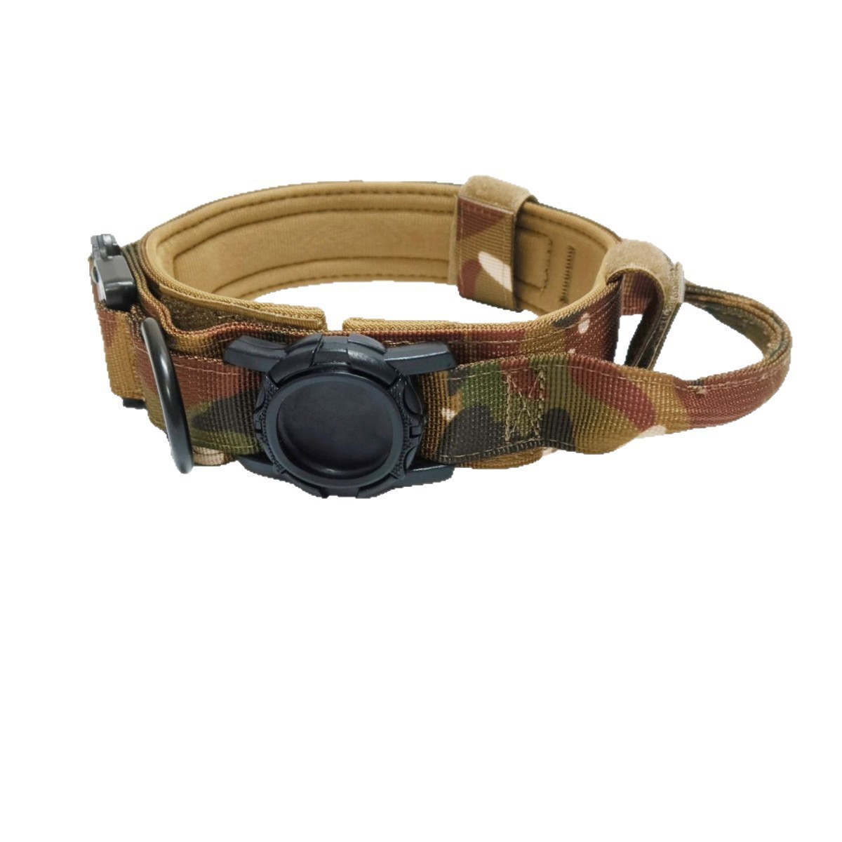 Inventario nuevo collar de posicionamiento táctico de perros de nylon al aire libre collar de perros militares collar de perros grandes