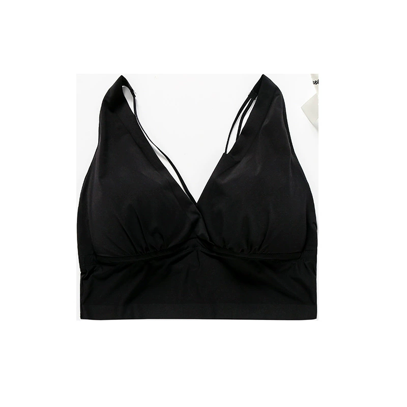 悦晓 Minimalistic bra, supporting silk protection buckle, beautiful back