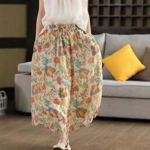 2025��͹�ˮīӡ���r�����ȹ���|�p�Ӵ�[ȹ���L��A��ȹ