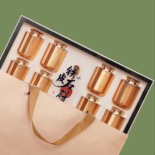 Dendrobium officinale gift box, high-end tonic, souvenir, large grain dendrobium flower health-preserving, and Fengdou, for elders