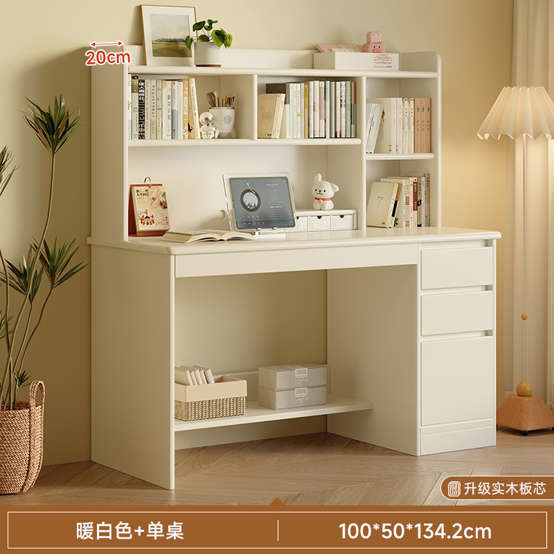 Escritorio de madera sólida escritorio de estudio para estudiantes en el hogar escritorio de escritorio estante de dormitorio escritorio de escritorio para adultos