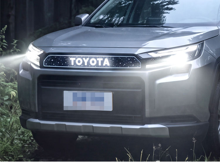 Suitable for 26 models of Toyota RAV4, specialized LED grille lights for modification, illuminated grille daytime running lights, decorative lights