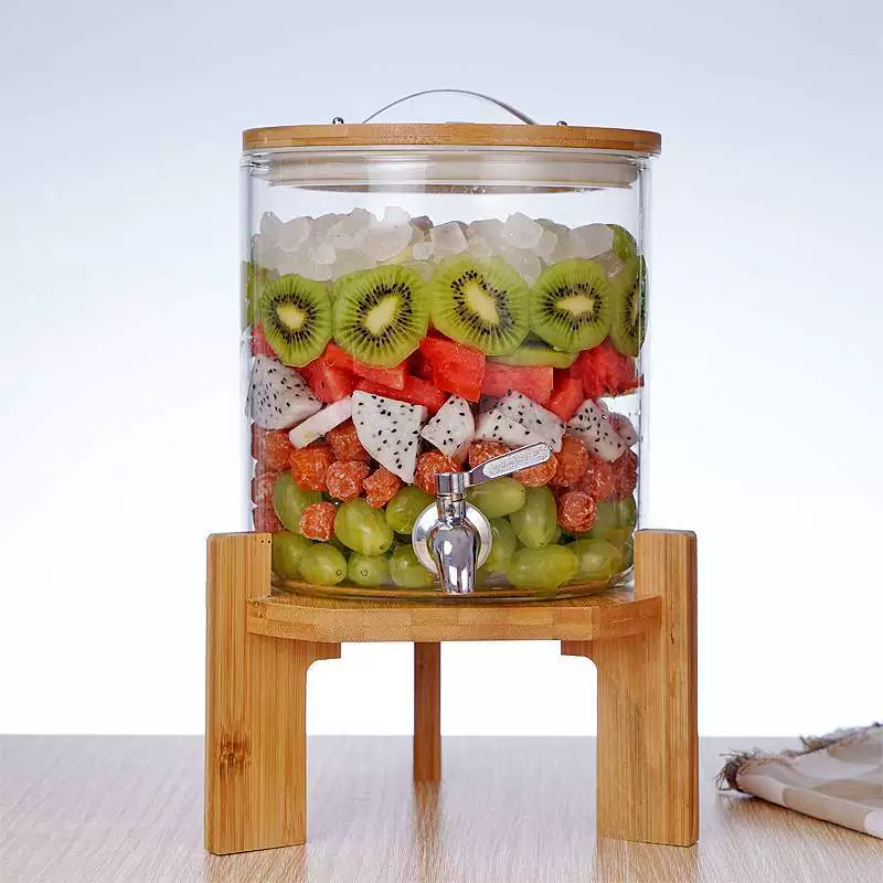 Big glass wine set for home use sealed