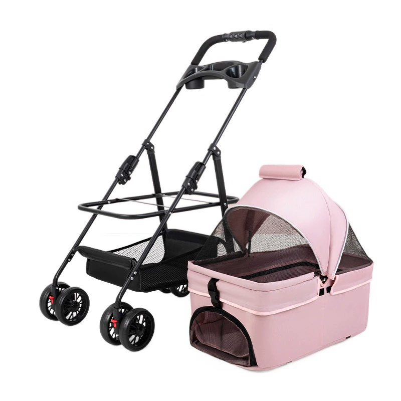 Foldable cart to go out, pet, cat