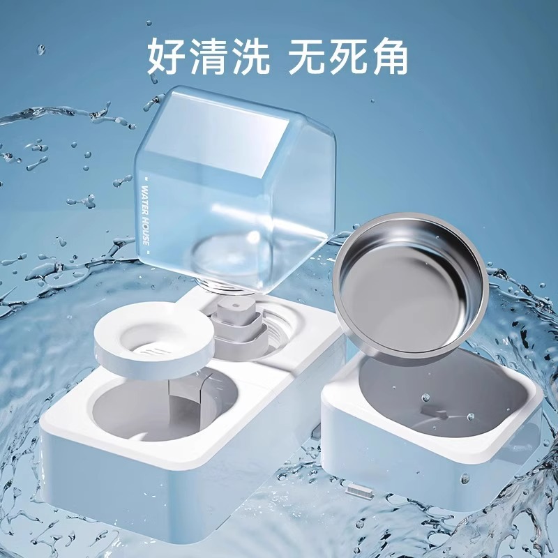 Tacos de cerámica para perros, alimentadores de mascotas, bebedores de agua para perros pequeños y medianos, perros gatos, cuenca para perros, artículos para mascotas, casas de agua, tres tazones