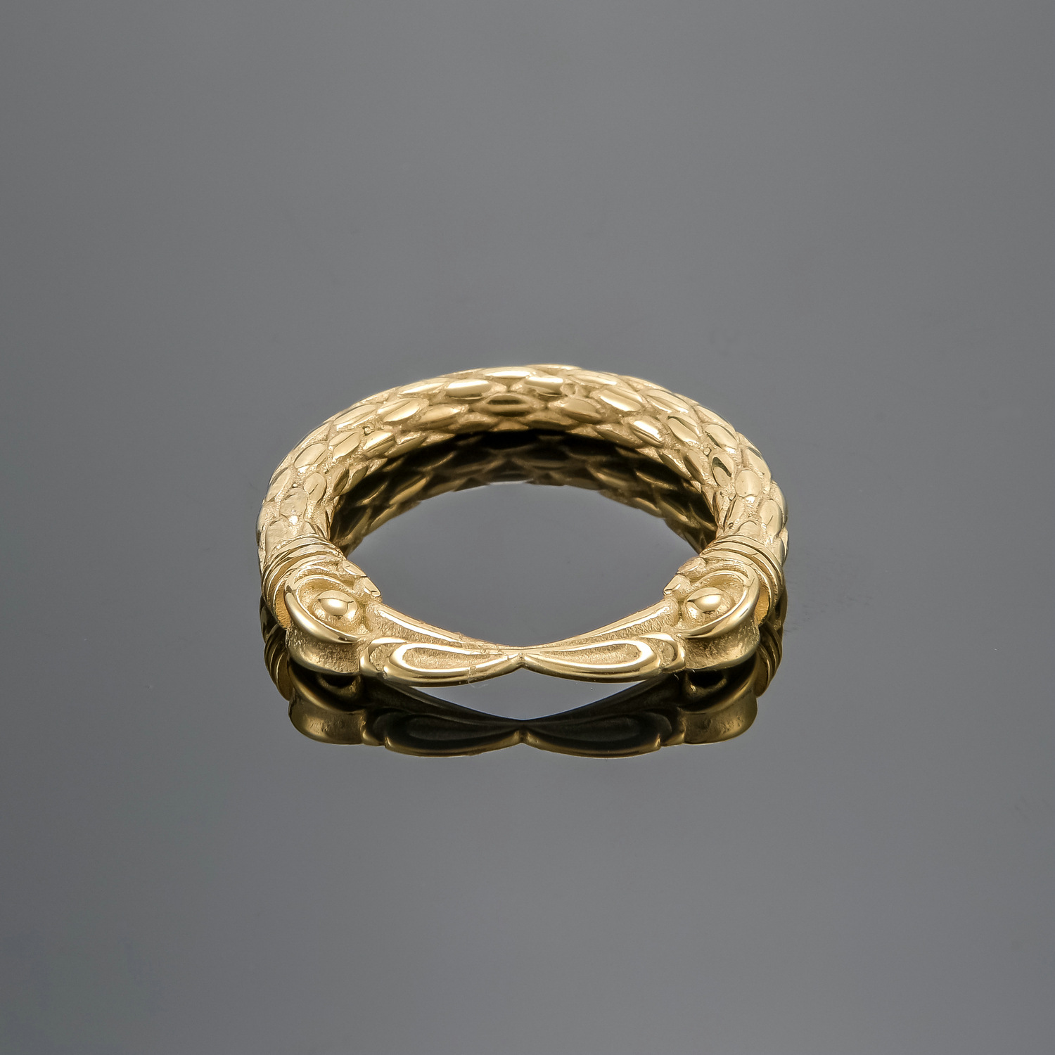 1 Piece Quantity Hip-hop Retro Animal Stainless Steel Men's Rings