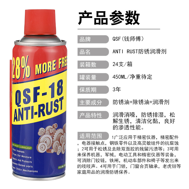 QSF防锈剂-参数