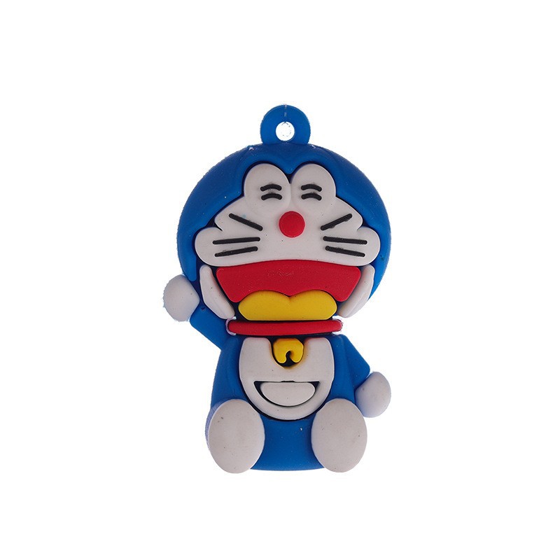 Doraemon sentado (con hilo y bola)