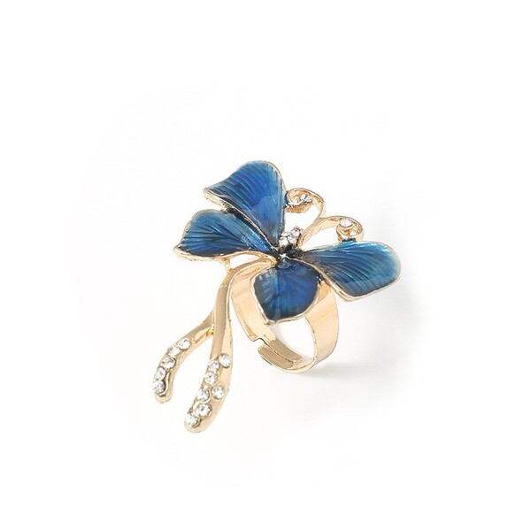 Retro ethnic fashionable creative adjustable elegant trend ring