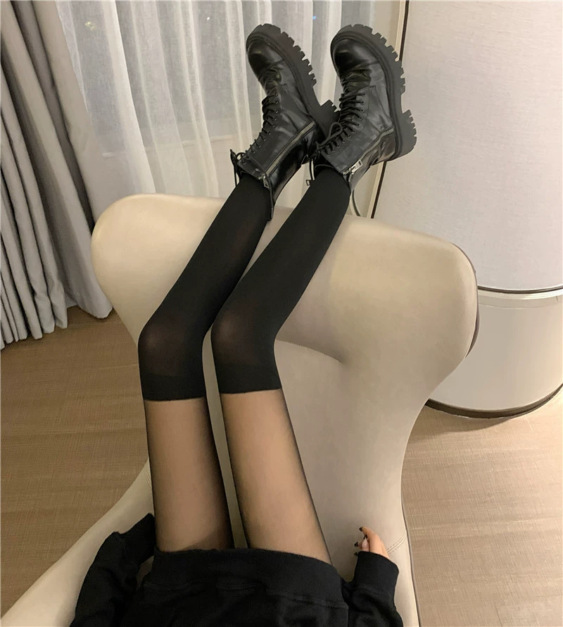 Ковбойские high boots с круглым носком, knee socks для студентов, колготки, Sailor Moon