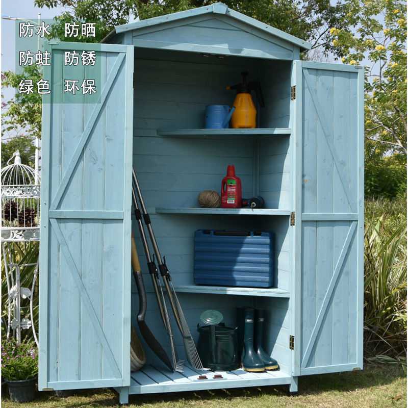 outdoors cabinet Storage Rainproof Sunscreen Debris cabinet Garden balcony Arrangement Tool room Storage cabinet