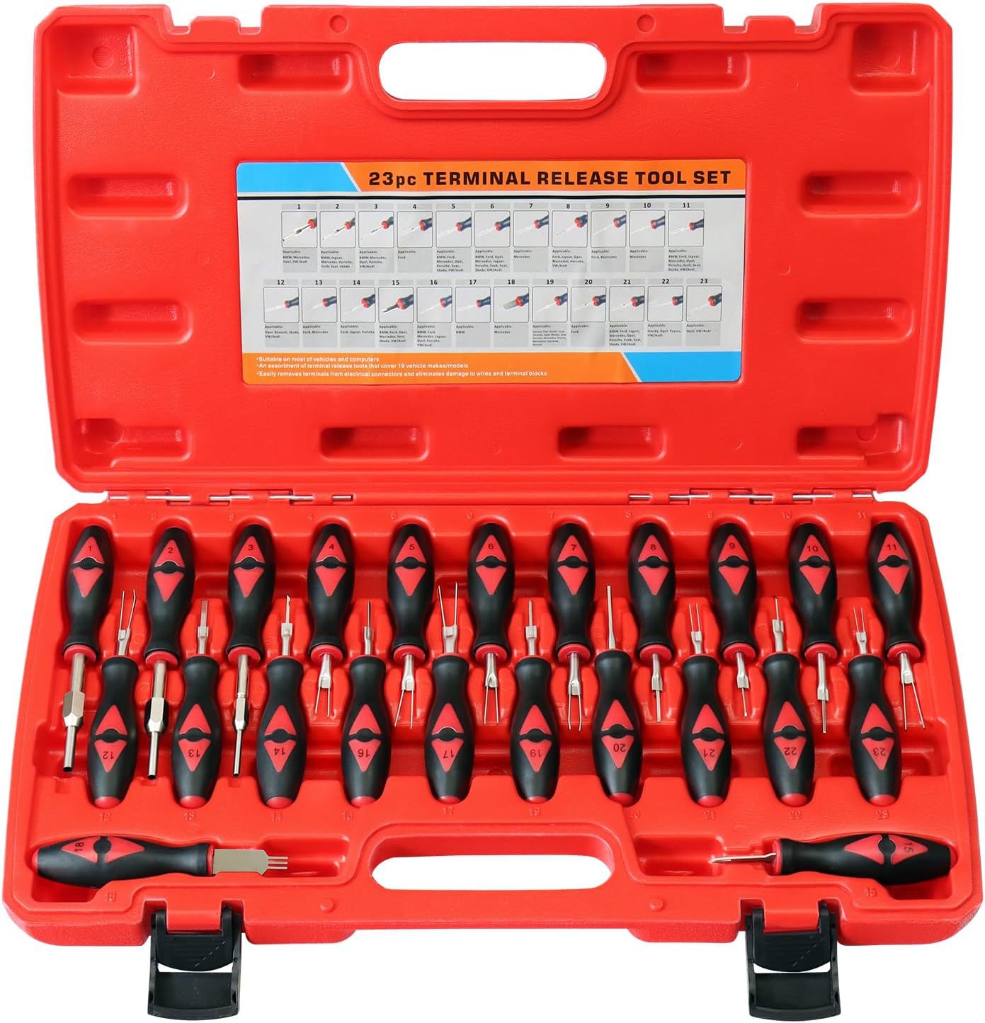 YSTOOL Terminal Release Kit, Universal Wire Connector Remova