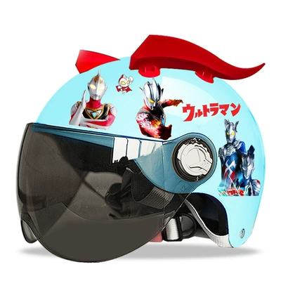 Motosiklet kaskı (dəbilqə) – helmet students four seasons cartoon