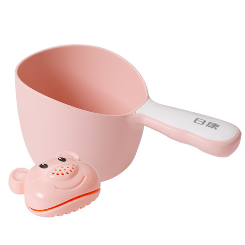 Rikang water ladle household baby shampoo cup cartoon baby shower water scoop children's flush shampoo cup
