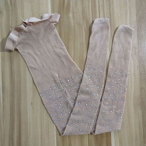 Cross-border European and American children's hot diamond fishnet stockings black diamond leggings girls summer mesh body stockings