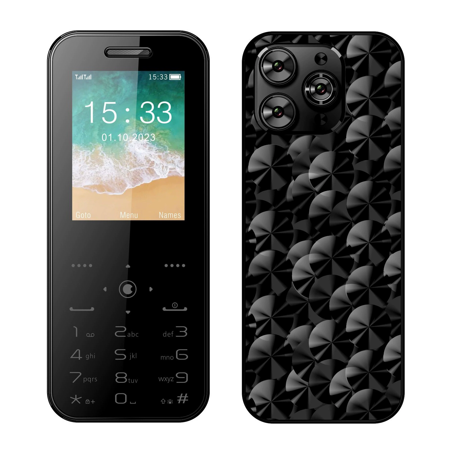 MaFam прочный компактный телефон для пожилых, 2G, громкая система, карманный размер, 5 цветов
