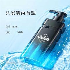 Left color, right color, men's anti-dandruff and oil control shampoo, deep cleansing, refreshing, mite removal, care shampoo wholesale