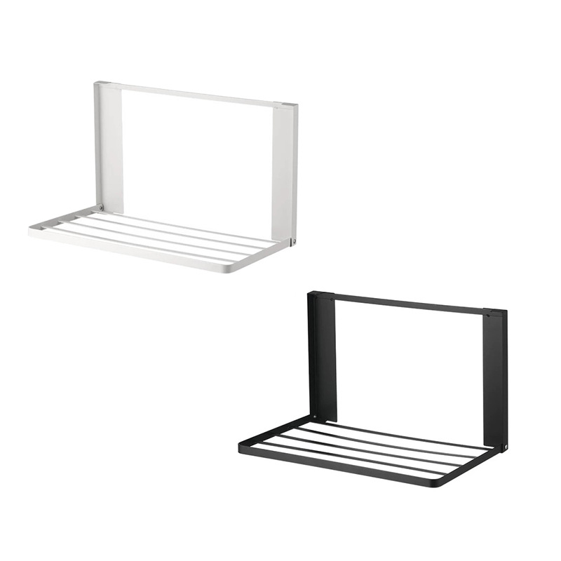 設置不要の折りたたみ式洗濯機用サイド収納棚、ベランダの隙間用磁気吸着式ハンガー、冷蔵庫整理棚