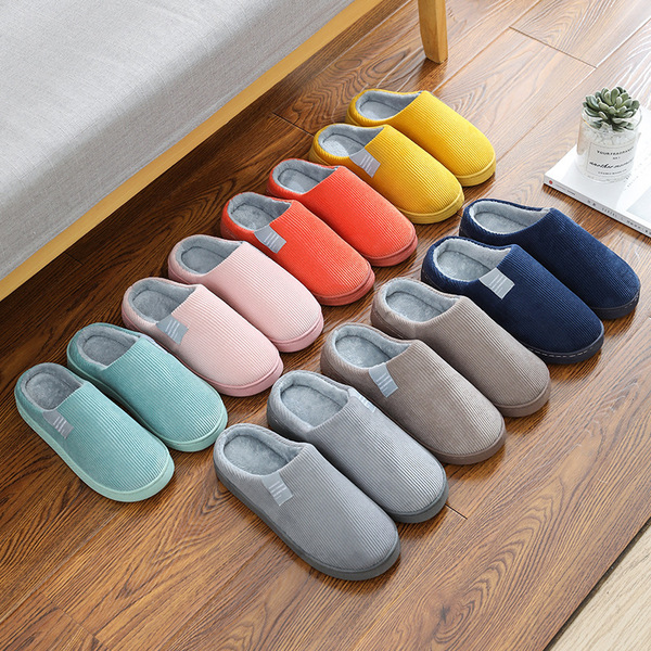 Demi-season keep warm women's slippers