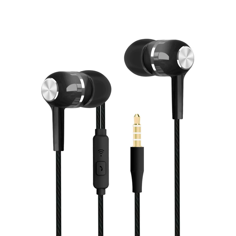 Wired earphones (VPB) S12, deep bass, inline control with microphone